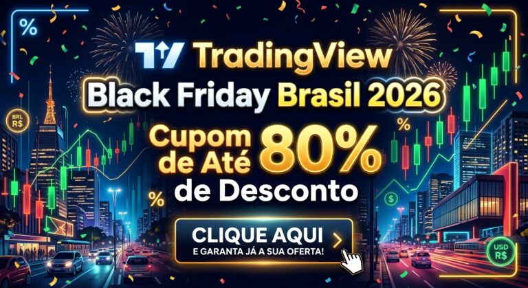 TradingView Black Friday Brasil 2026 — Cupom de Até 80% de Desconto